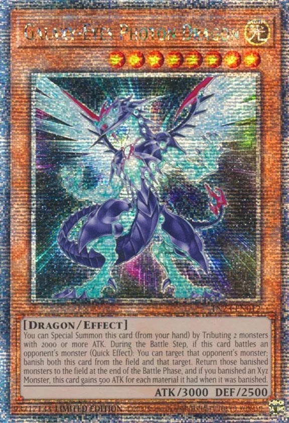 Galaxy-Eyes Photon Dragon [TN23-EN012] Quarter Century Secret Rare | Galactic Gamez