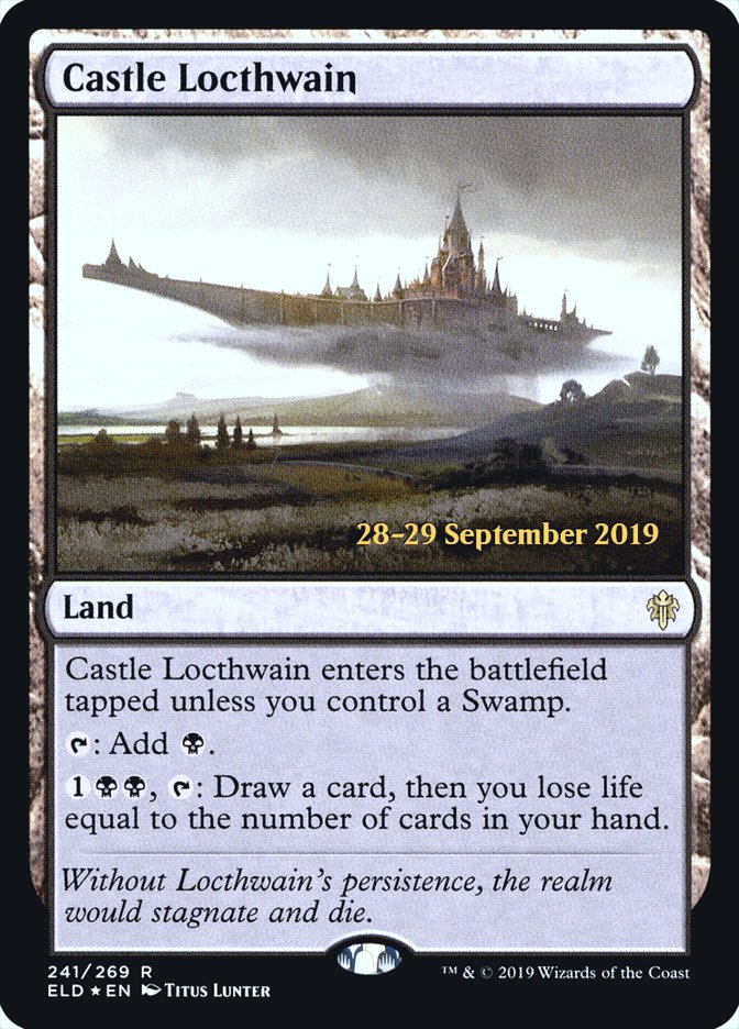 Castle Locthwain  [Throne of Eldraine Prerelease Promos] | Galactic Gamez