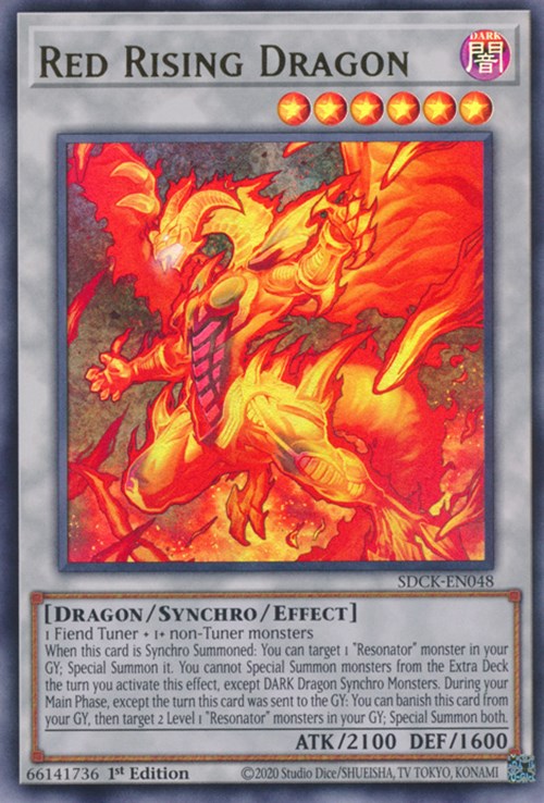 Red Rising Dragon [SDCK-EN048] Ultra Rare | Galactic Gamez