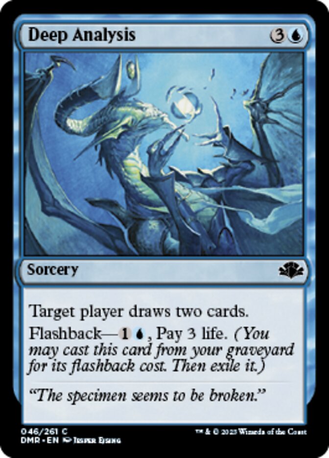 Deep Analysis [Dominaria Remastered] | Galactic Gamez
