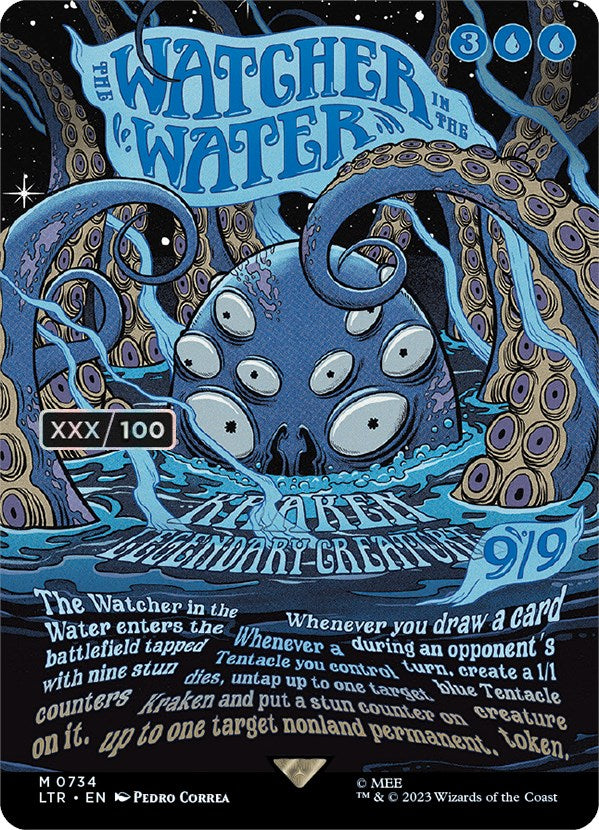 The Watcher in the Water (Borderless Poster) (Serialized) [The Lord of the Rings: Tales of Middle-Earth] | Galactic Gamez