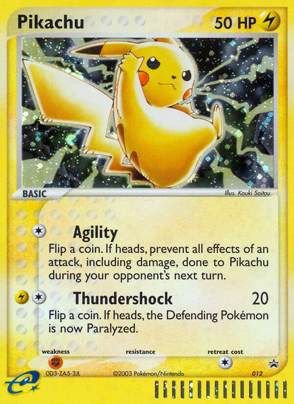 Pikachu (012) [Nintendo: Black Star Promos] | Galactic Gamez