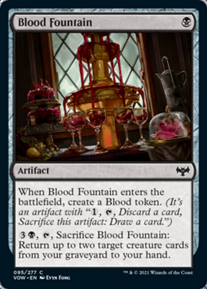 Blood Fountain [Innistrad: Crimson Vow] | Galactic Gamez