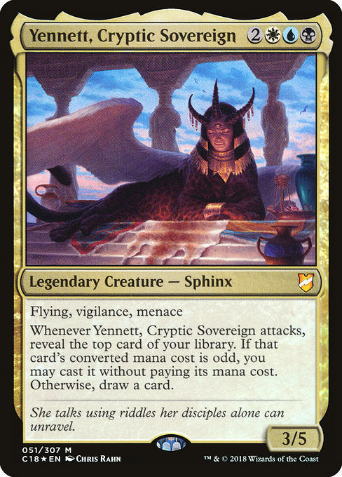 Yennett, Cryptic Sovereign [Commander 2018] | Galactic Gamez