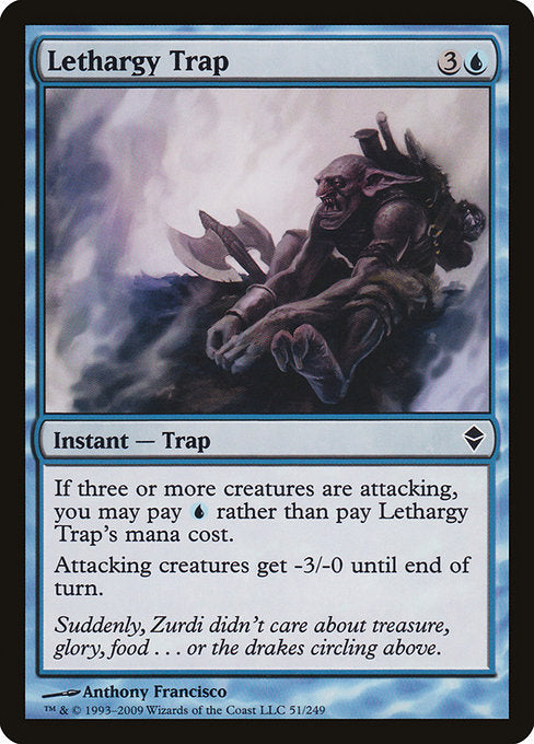 Lethargy Trap [Zendikar] | Galactic Gamez