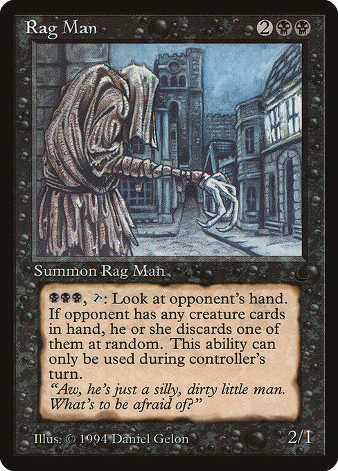 Rag Man [The Dark] | Galactic Gamez