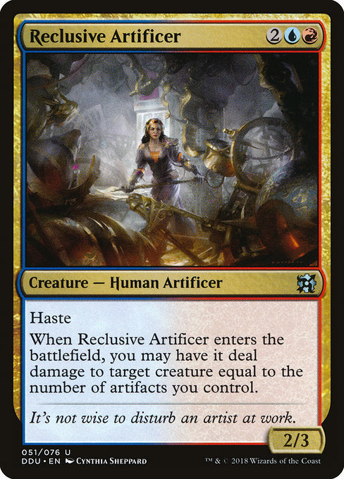 Reclusive Artificer [Duel Decks: Elves vs. Inventors] | Galactic Gamez