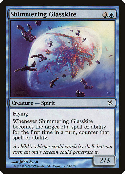 Shimmering Glasskite [Betrayers of Kamigawa] | Galactic Gamez