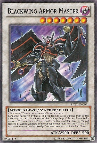 Blackwing Armor Master [BATT-EN009] Starfoil Rare | Galactic Gamez