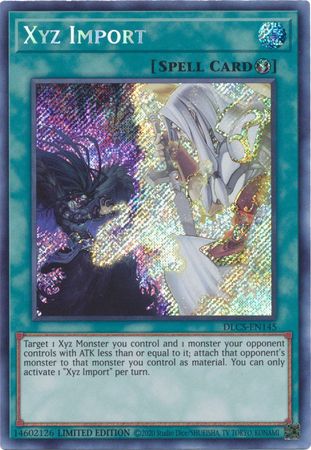 Xyz Import [DLCS-EN145] Secret Rare | Galactic Gamez