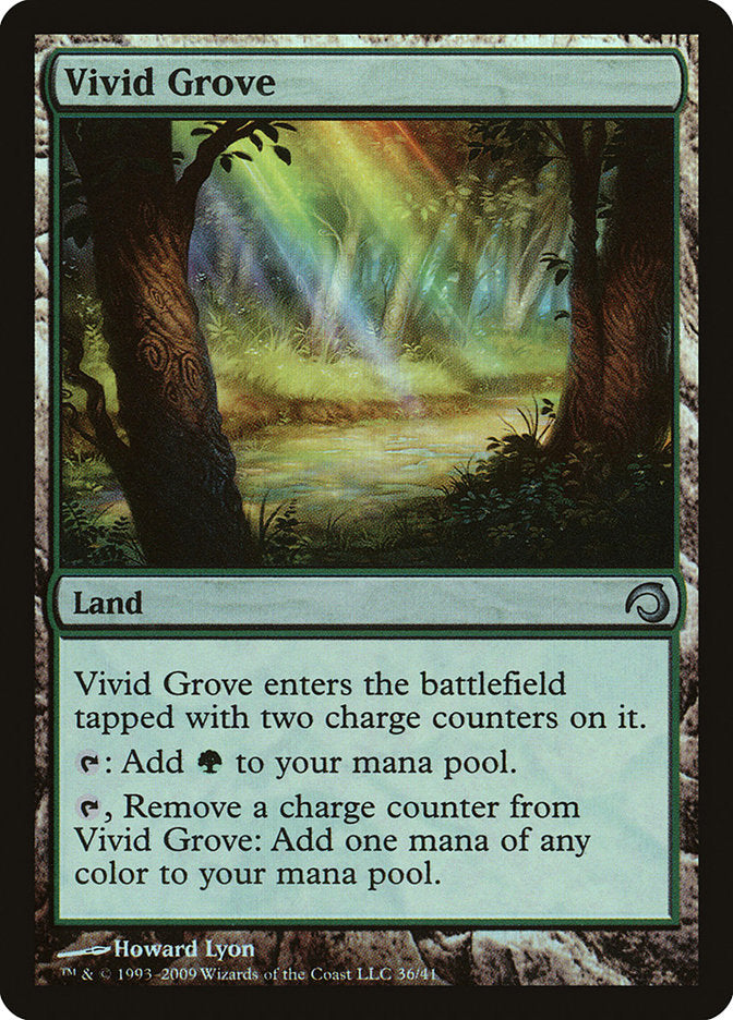 Vivid Grove [Premium Deck Series: Slivers] | Galactic Gamez