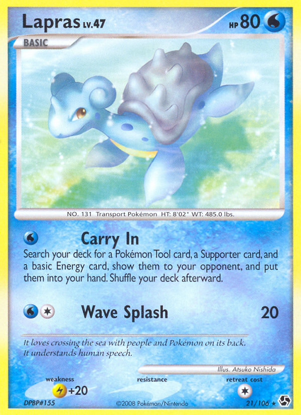 Lapras (21/106) [Diamond & Pearl: Great Encounters] | Galactic Gamez