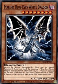 Malefic Blue-Eyes White Dragon [LDS2-EN005] Common | Galactic Gamez