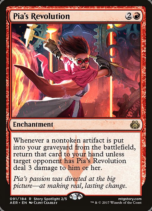 Pia's Revolution [Aether Revolt] | Galactic Gamez