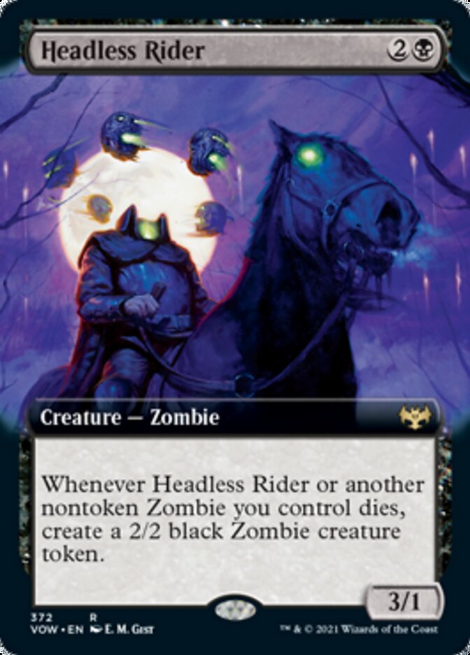 Headless Rider (Extended) [Innistrad: Crimson Vow] | Galactic Gamez