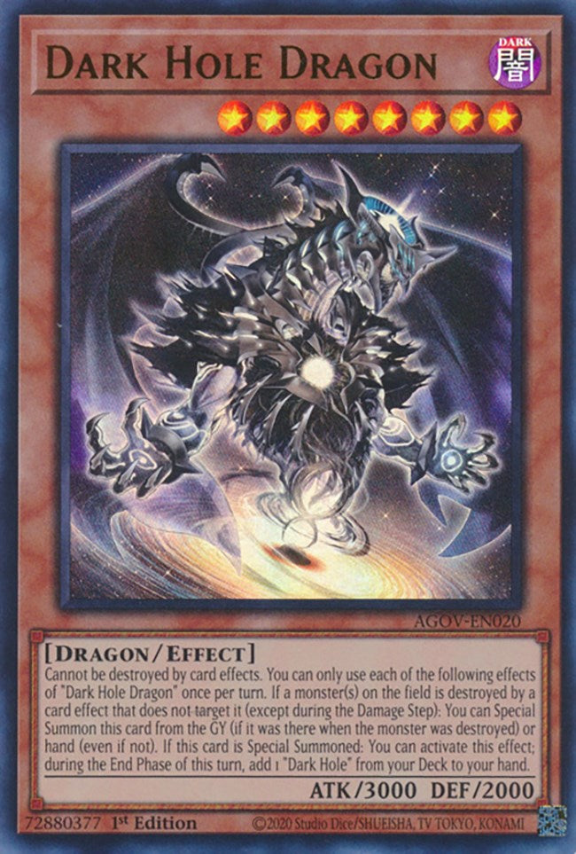 Dark Hole Dragon [AGOV-EN020] Ultra Rare | Galactic Gamez