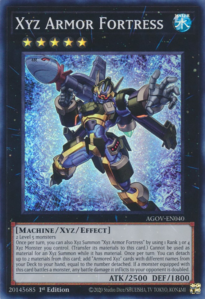 Xyz Armor Fortress [AGOV-EN040] Super Rare | Galactic Gamez