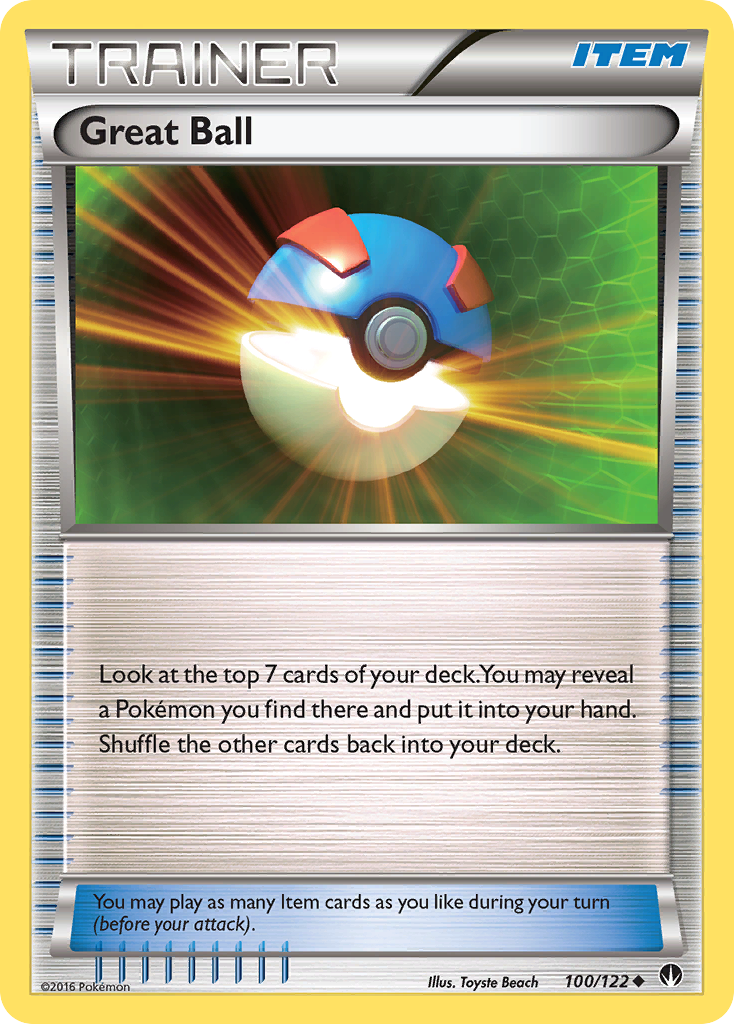 Great Ball (100/122) [XY: BREAKpoint] | Galactic Gamez