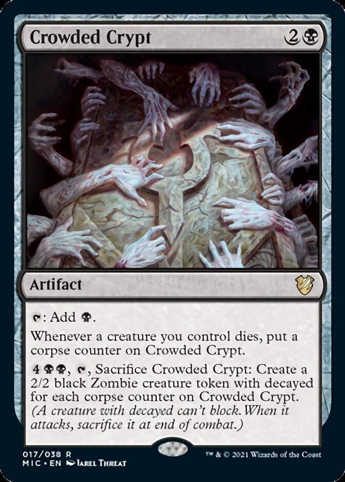 Crowded Crypt [Innistrad: Midnight Hunt Commander] | Galactic Gamez