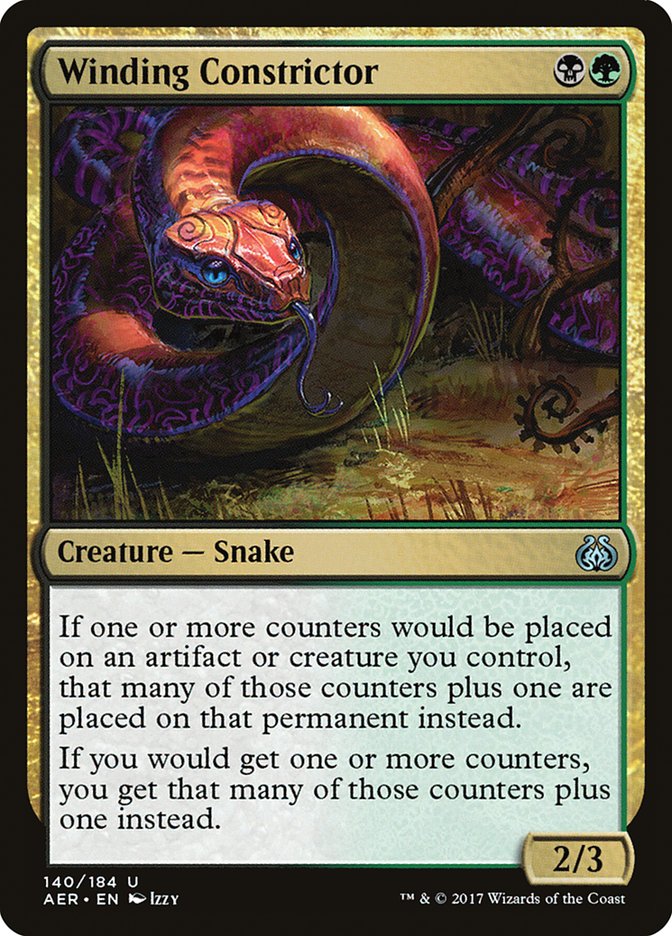 Winding Constrictor [Aether Revolt] | Galactic Gamez