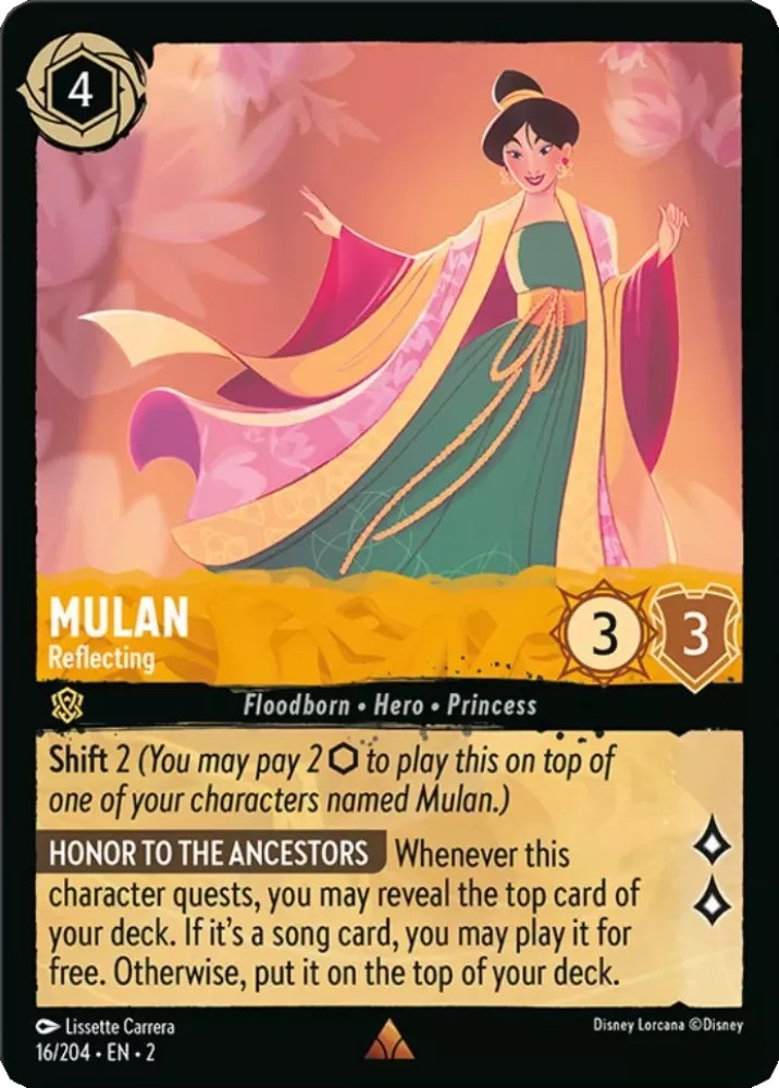 Mulan - Reflecting (16/204) [Rise of the Floodborn] | Galactic Gamez