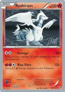 Reshiram (26/114) (Reshiphlosion - Christopher Kan) [World Championships 2011] | Galactic Gamez