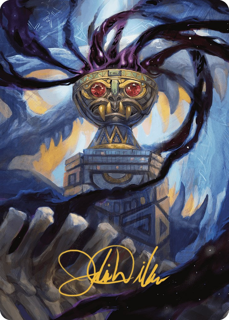 Chalice of the Void Art Card (Gold-Stamped Signature) [The Lost Caverns of Ixalan Art Series] | Galactic Gamez