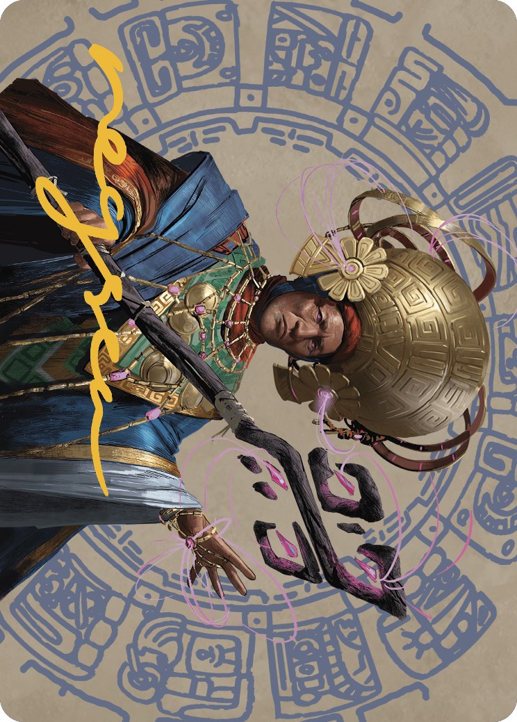 Akal Pakal, First Among Equals Art Card (46/81) (Gold-Stamped Signature) [The Lost Caverns of Ixalan Art Series] | Galactic Gamez