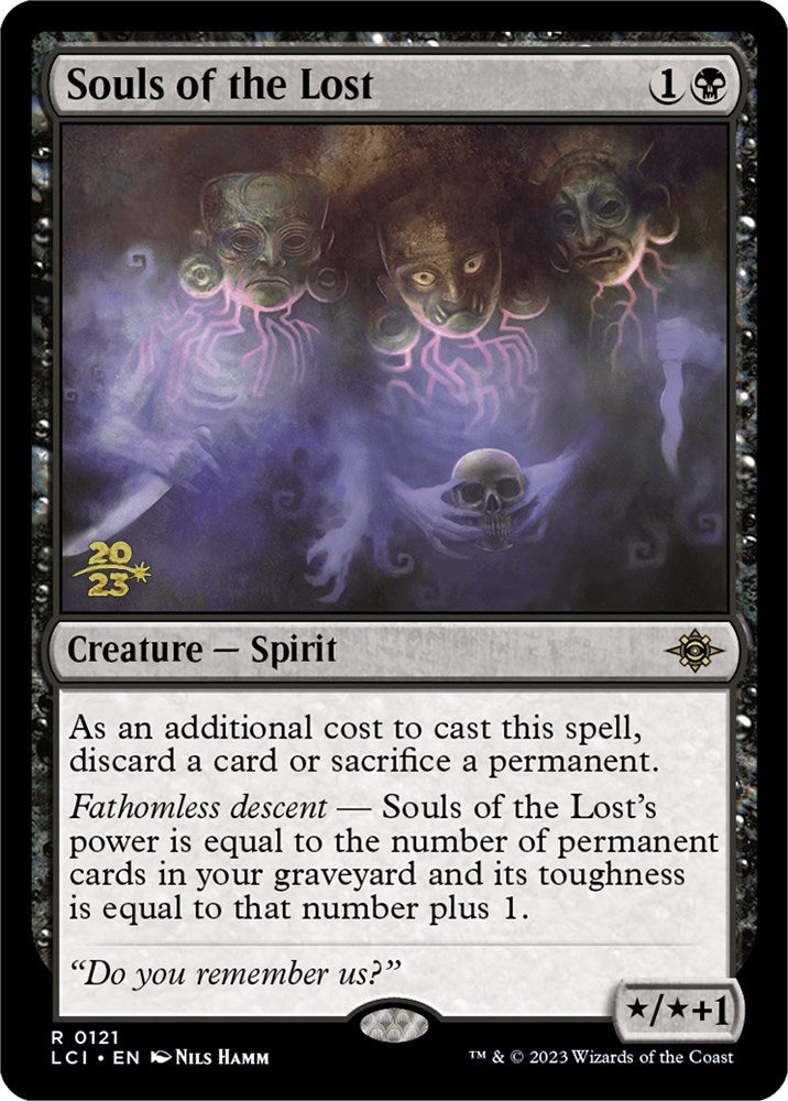 Souls of the Lost [The Lost Caverns of Ixalan Prerelease Cards] | Galactic Gamez