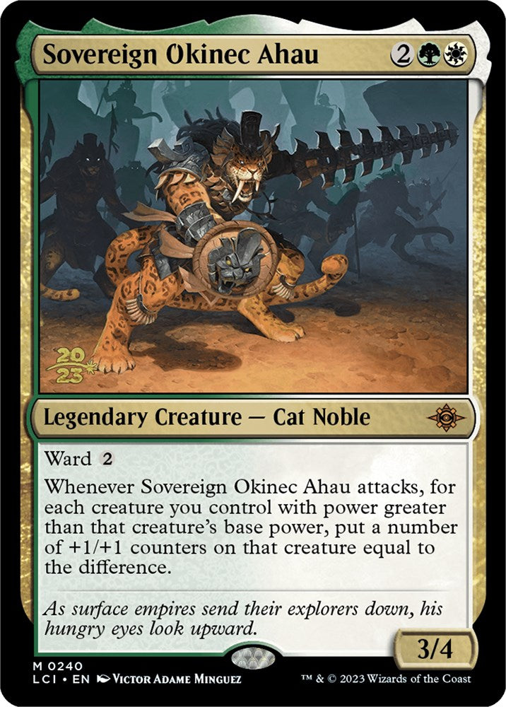Sovereign Okinec Ahau [The Lost Caverns of Ixalan Prerelease Cards] | Galactic Gamez