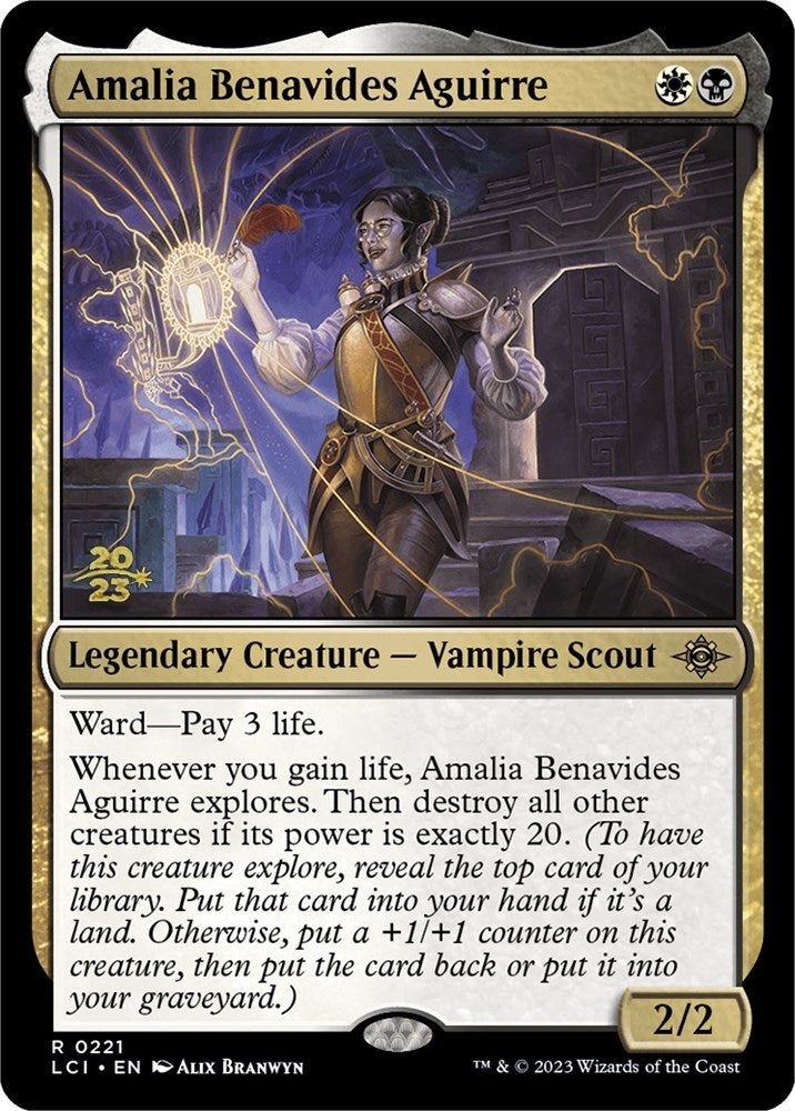 Amalia Benavides Aguirre [The Lost Caverns of Ixalan Prerelease Cards] | Galactic Gamez