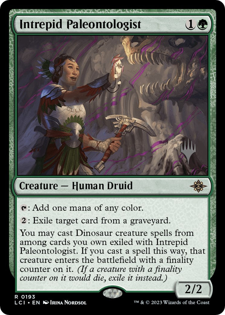 Intrepid Paleontologist (Promo Pack) [The Lost Caverns of Ixalan Promos] | Galactic Gamez