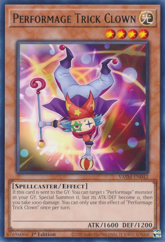 Performage Trick Clown [VASM-EN042] Rare | Galactic Gamez