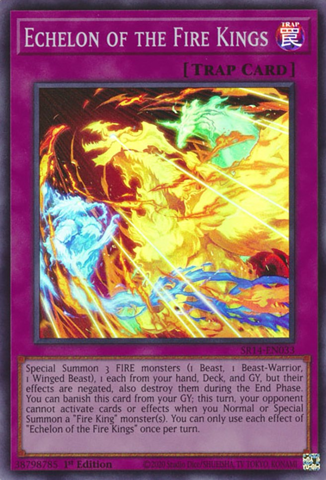 Echelon of the Fire Kings [SR14-EN033] Super Rare | Galactic Gamez