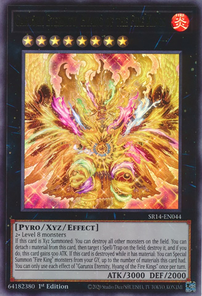 Garunix Eternity, Hyang of the Fire Kings [SR14-EN044] Ultra Rare | Galactic Gamez