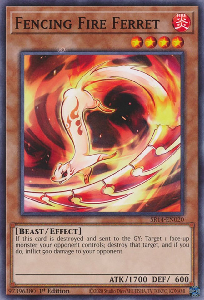 Fencing Fire Ferret [SR14-EN020] Common | Galactic Gamez