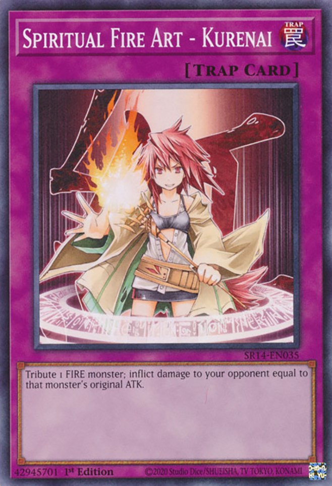 Spiritual Fire Art - Kurenai [SR14-EN035] Common | Galactic Gamez