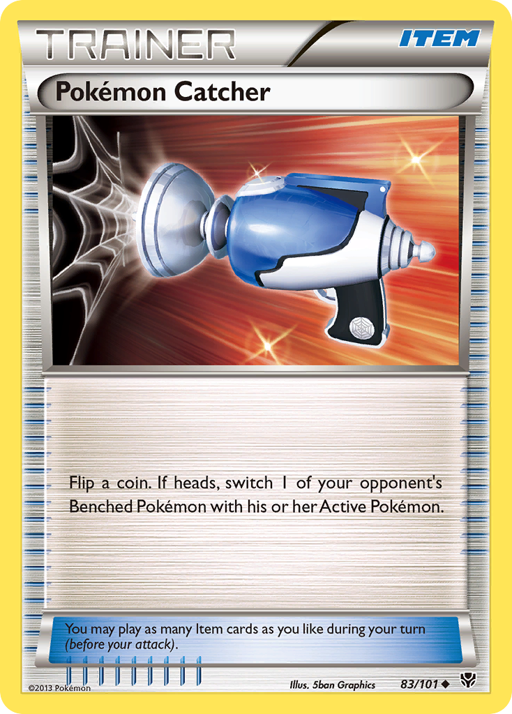 Pokemon Catcher (83/101) [Black & White: Plasma Blast] | Galactic Gamez