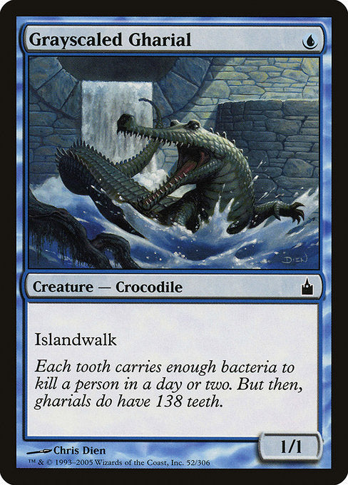 Grayscaled Gharial [Ravnica: City of Guilds] | Galactic Gamez