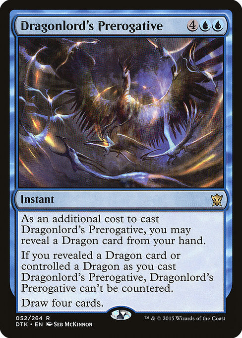 Dragonlord's Prerogative [Dragons of Tarkir] | Galactic Gamez