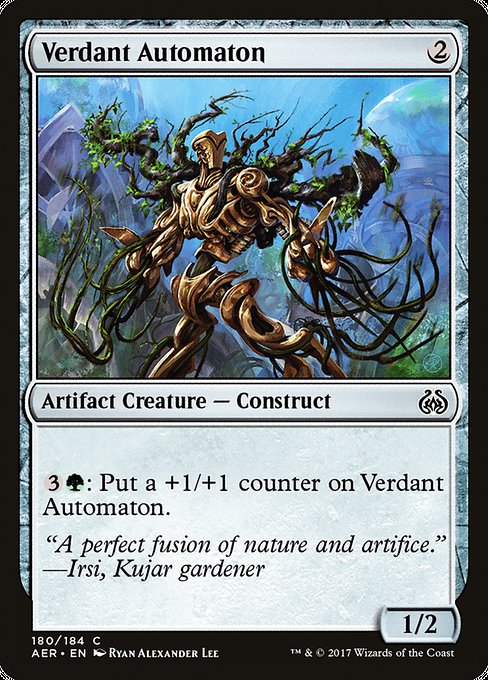 Verdant Automaton [Aether Revolt] | Galactic Gamez