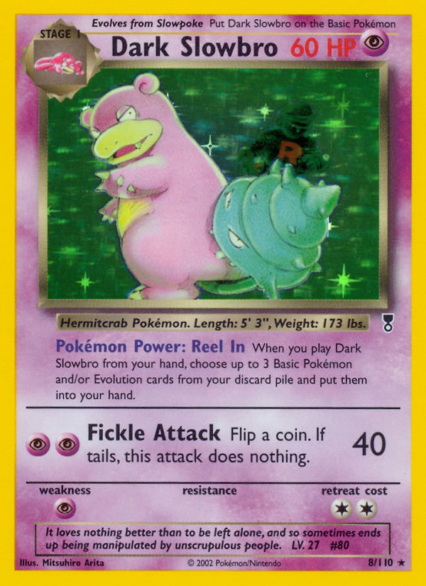 Dark Slowbro (8/110) [Legendary Collection] | Galactic Gamez