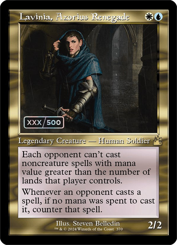 Lavinia, Azorius Renegade (Retro) (Serialized) [Ravnica Remastered] | Galactic Gamez