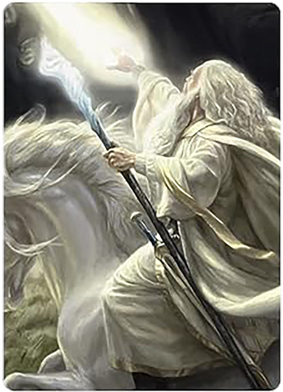 Gandalf of the Secret Fire Art Card [The Lord of the Rings: Tales of Middle-earth Art Series] | Galactic Gamez