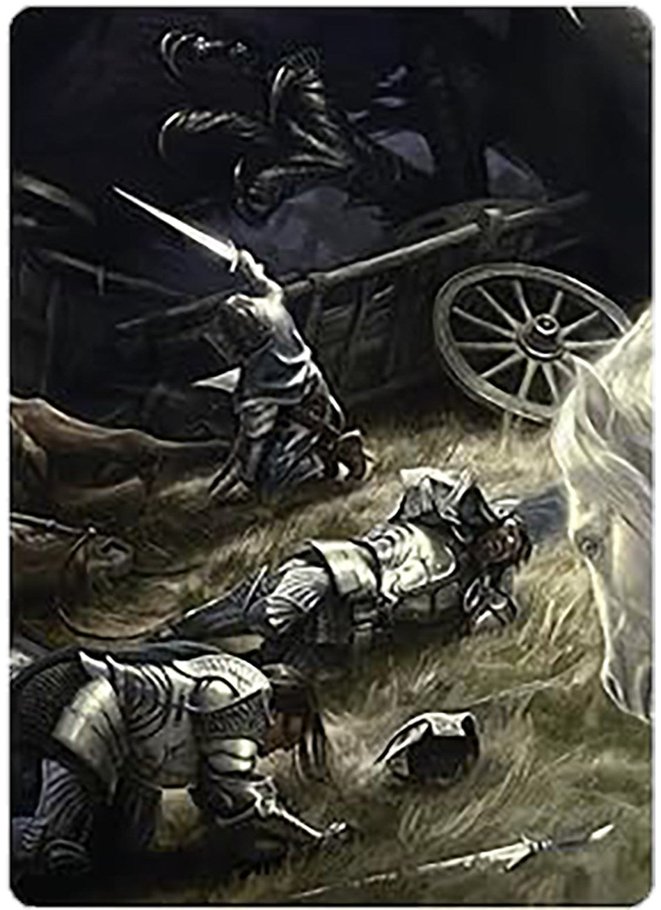 Courageous Resolve Art Card [The Lord of the Rings: Tales of Middle-earth Art Series] | Galactic Gamez