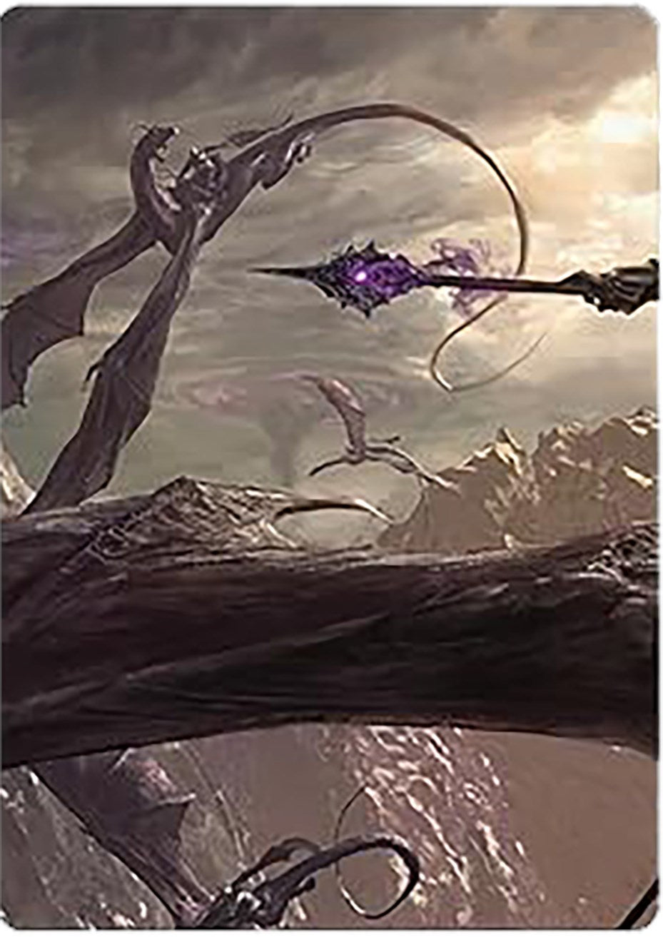 Nazgul Battle-Mace Art Card [The Lord of the Rings: Tales of Middle-earth Art Series] | Galactic Gamez