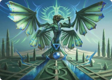 Tanazir Quandrix Art Card [Strixhaven: School of Mages Art Series] | Galactic Gamez