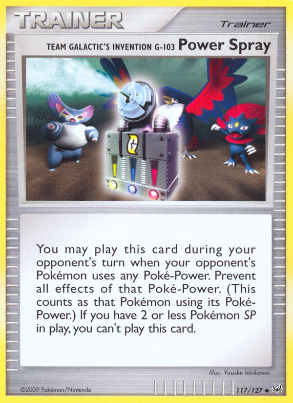 Team Galactic's Invention G-103 Power Spray (117/127) [Platinum: Base Set] | Galactic Gamez