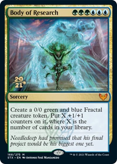 Body of Research [Strixhaven: School of Mages Prerelease Promos] | Galactic Gamez