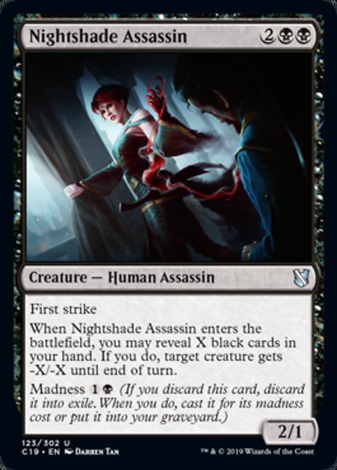 Nightshade Assassin [Commander 2019] | Galactic Gamez